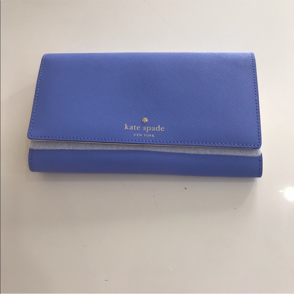 Kate spade ♠️,pobenix delphiniums,WLRU2237,wallet - Picture 4 of 8